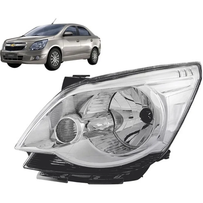 Farol lado esquerdo cobalt 11/15 cromado