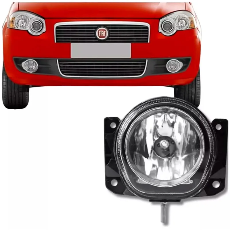 Farol De Milha Auxiliar Palio 2001 até 2011 Para Ambos os Lados