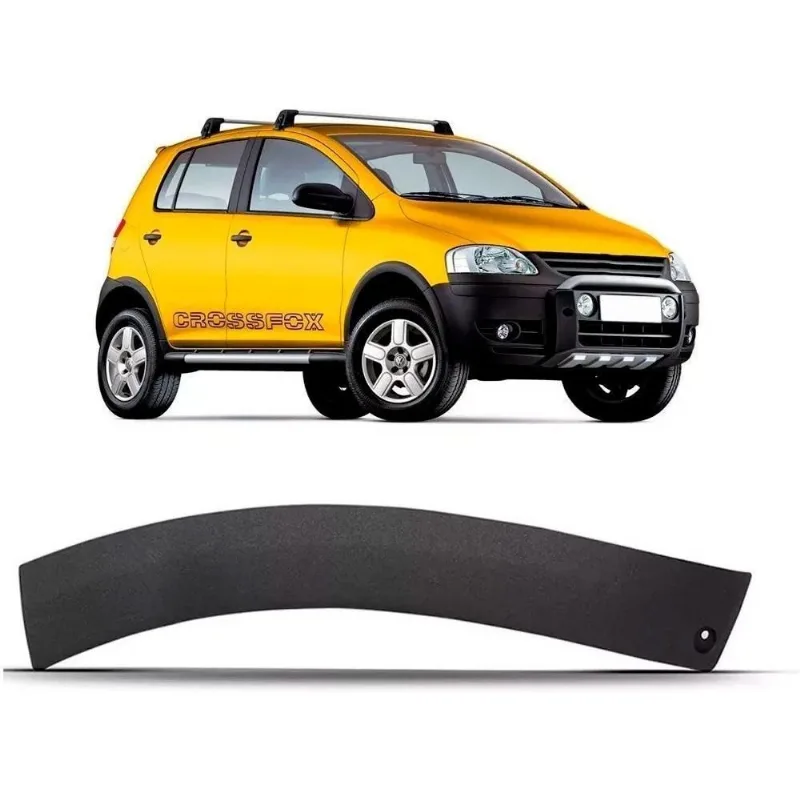 Alargador Vão Roda Dianteiro Crossfox 2003 A 2010 Menor Lado