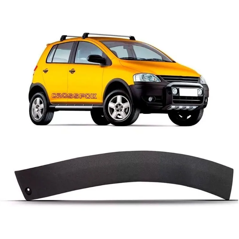 Alargador Vão Roda Dianteiro Crossfox 2003 A 2010 Menor Lado