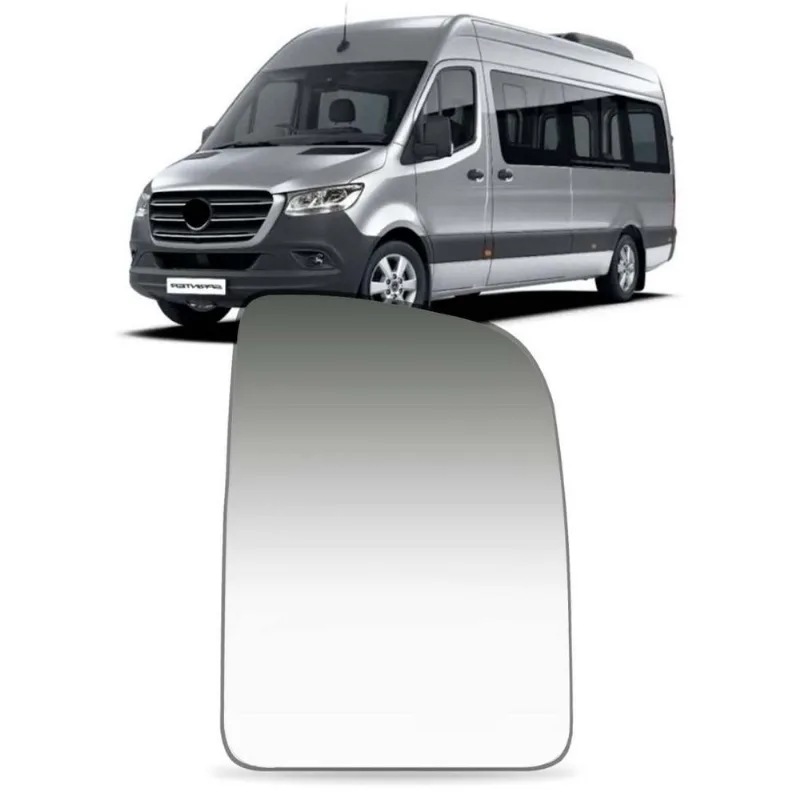 Lente Superior Retrovisor Com Aquecedor Sprinter 2020 A 2022
