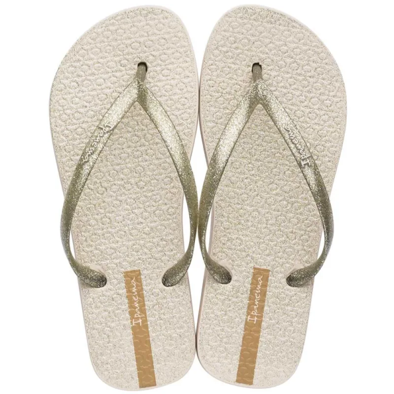 CHINELO IPANEMA GLITTER A BEGE OURO - IPANEMA - Vestuário