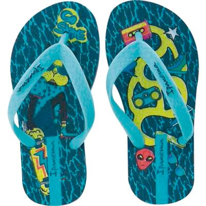Sandália Temas Ipanema Azul 31/32 Par