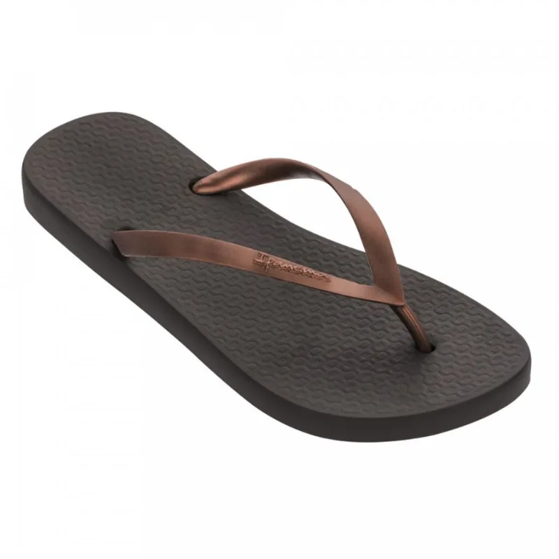 Chinelo Ipanema Feminino Clássico Marrom 37 38