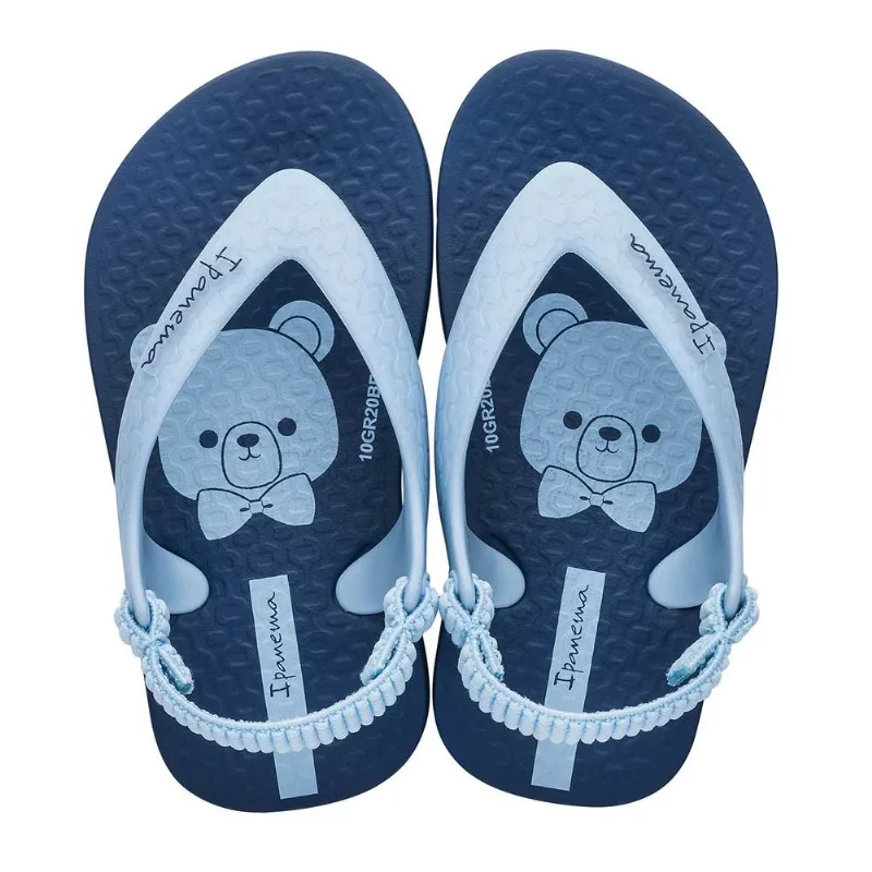 Chinelo Ipanema Crianca Fofura Baby Azul 20/21
