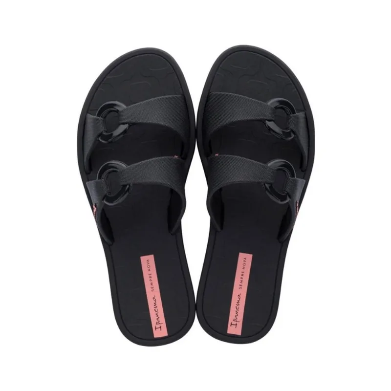 Chinelo Ipanema Feminina Ella Off Preto 31
