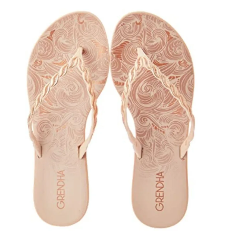 Chinelo Feminino Açai 35 Grendha Nude