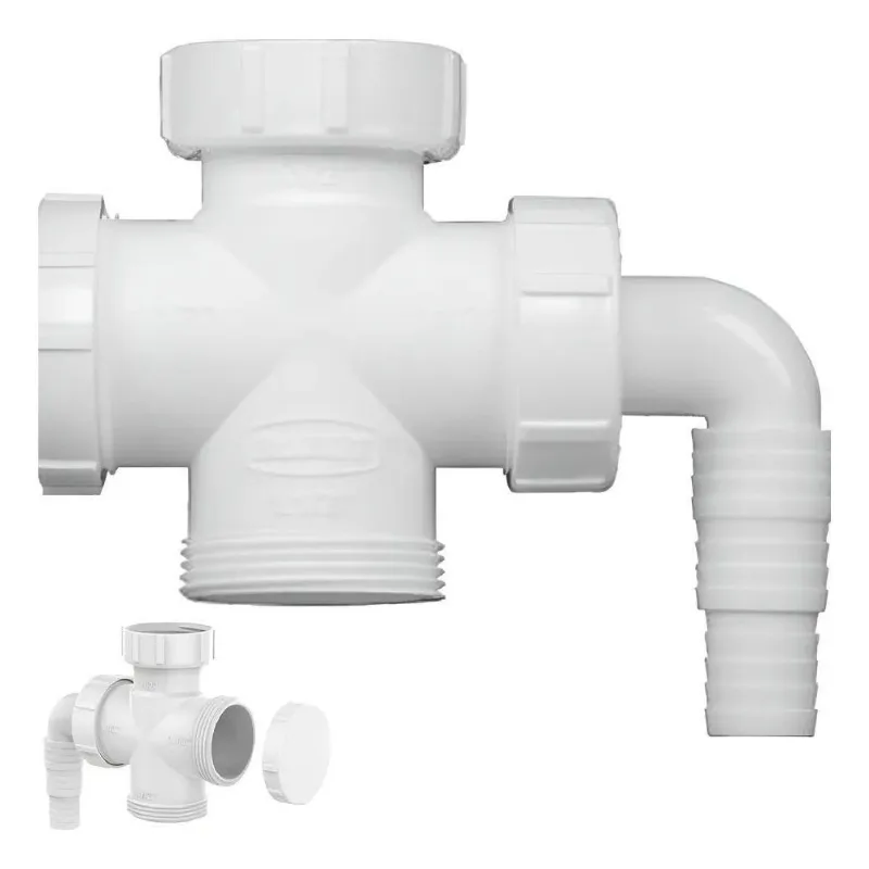 Conexão Adaptador Máquina Lavar Roupa Louça Tanque Cruzeta