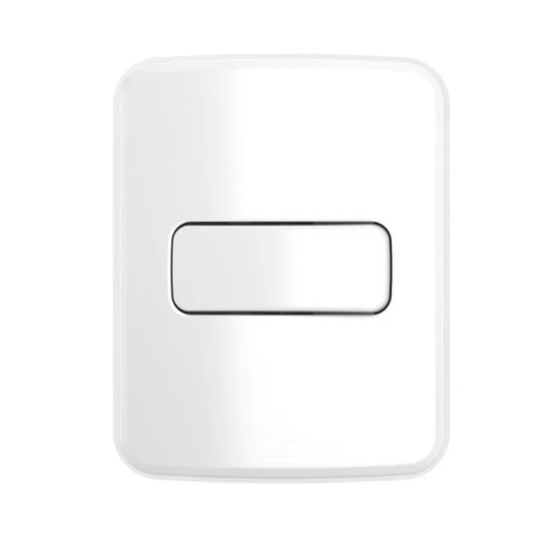 Conjunto Compose Caixa de Sobrepor c/ 1 Posição Interruptor Simples Branco Weg
