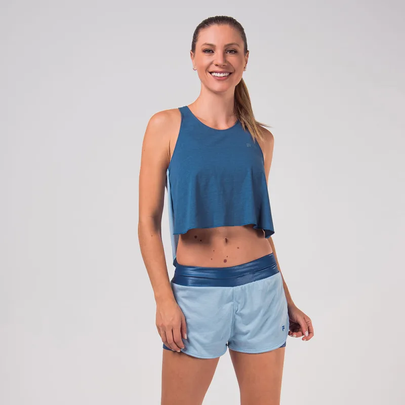 Regata Fila Cropped Bars Feminina - Fila Acessorios - Confecção