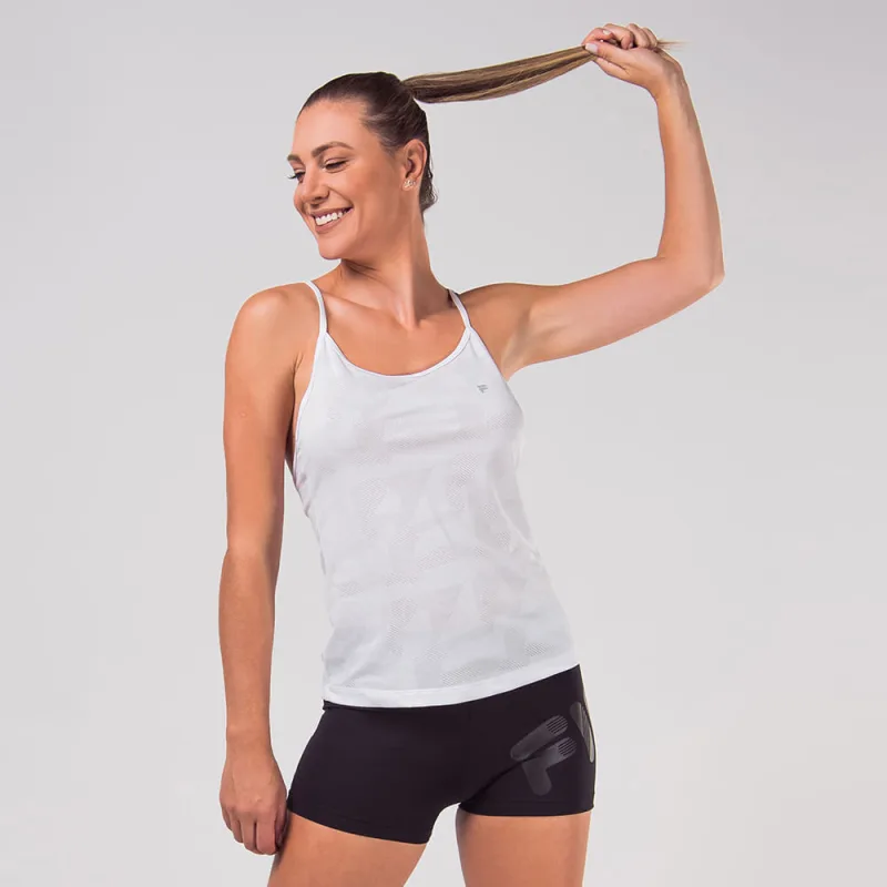 Regata Fila Jacquard Geo Feminina - Fila Acessorios - Confecção