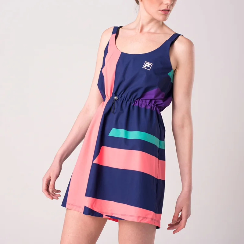 Vestido Fila Maxi Geo Feminino - Fila Acessorios - Confecção