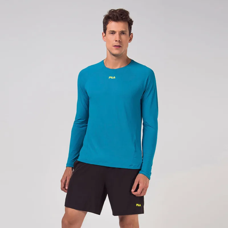 Camiseta Manga Longa Bio Coat II Masculina - Fila Acessorios - Confecção