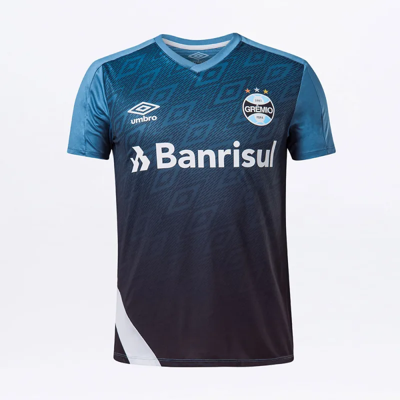 Camisa Masculina Umbro Grêmio Treino 2020 - Umbro - Confecção
