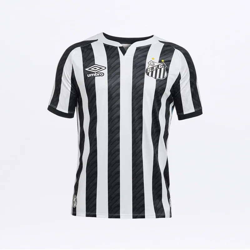 Camisa Masculina Umbro Santos Of.2 2020 (Classic C/N) - Umbro - Confecção