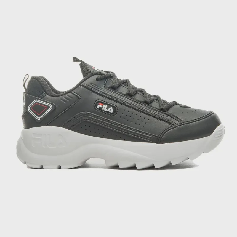 Tênis Casual Feminino Toga Preto Branco Vermelho Fila F02L00171-397
