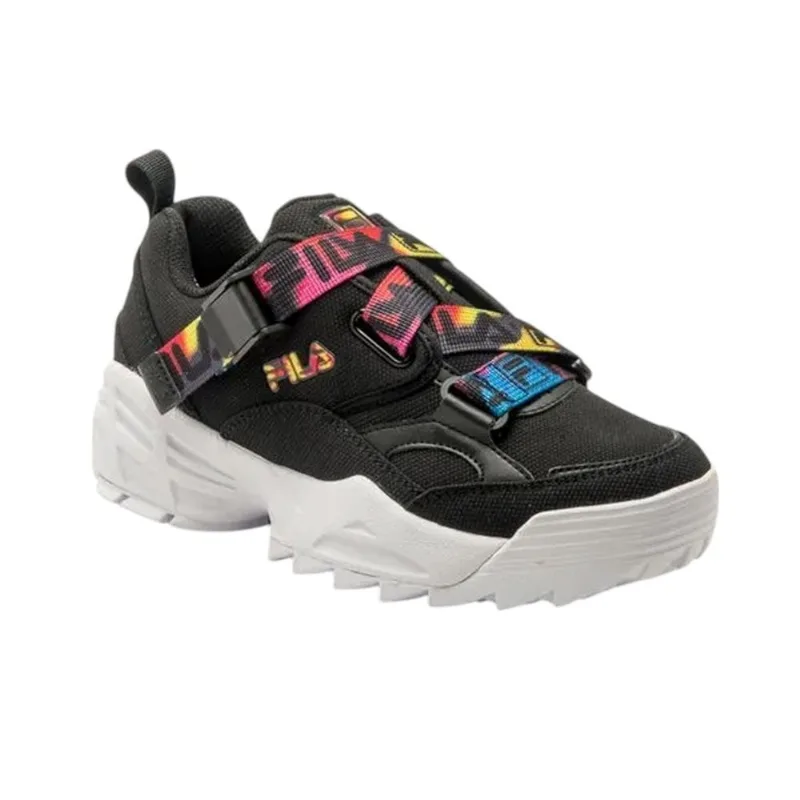 Tênis Fila Fast Charge Dark Tie Dye Feminino 38 / Preto