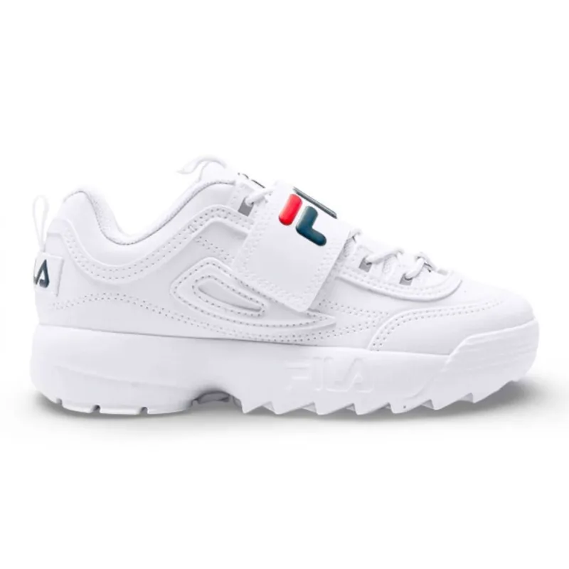 Tênis Fila Disruptor Vlc Infantil 34 / Branco