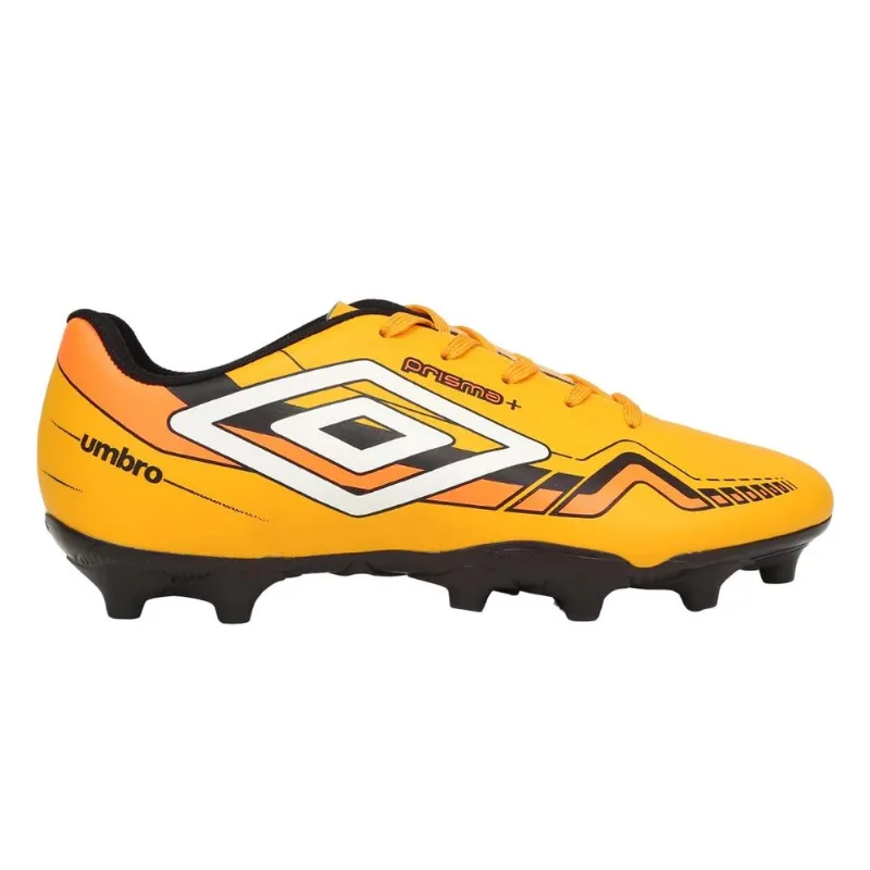Chuteira Umbro Campo Prisma Amarelo/branco/laranja 041