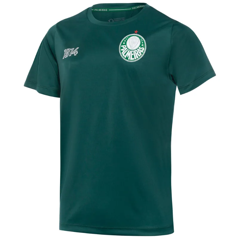 Camisetas - Palmeiras - Juvenil - Verde - Tam 10 - Betel Sport