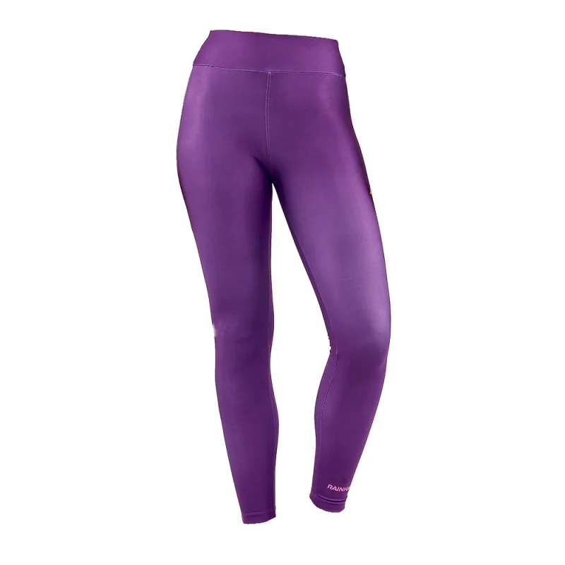 Calça Legging Feminina Rainha Joy Poliéster e Elastano Lilás - Rainha - Moda
