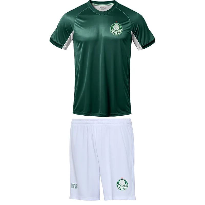 Uniforme Infantil - Palmeiras - 6 - Verde - Betel Sport