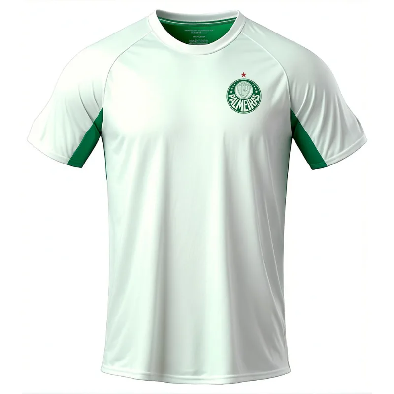 Camiseta - Palmeiras - Player II - Juvenil - Branco - Tam 8 - Betel