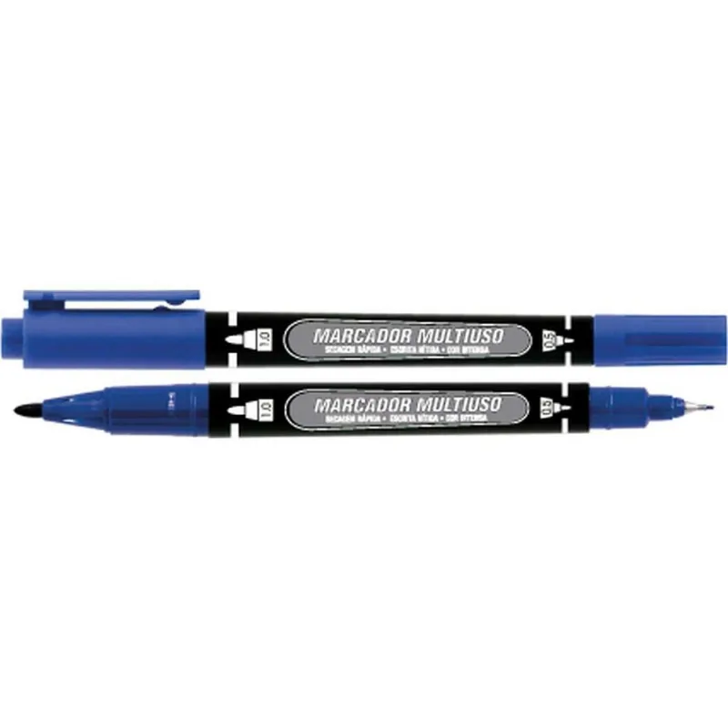 Mm100 Ponta Dupla Azul
