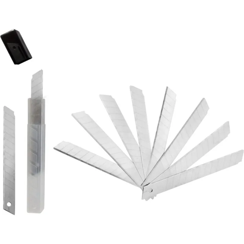 Lamina para Estiletes Estreita 9MM. C/10UN