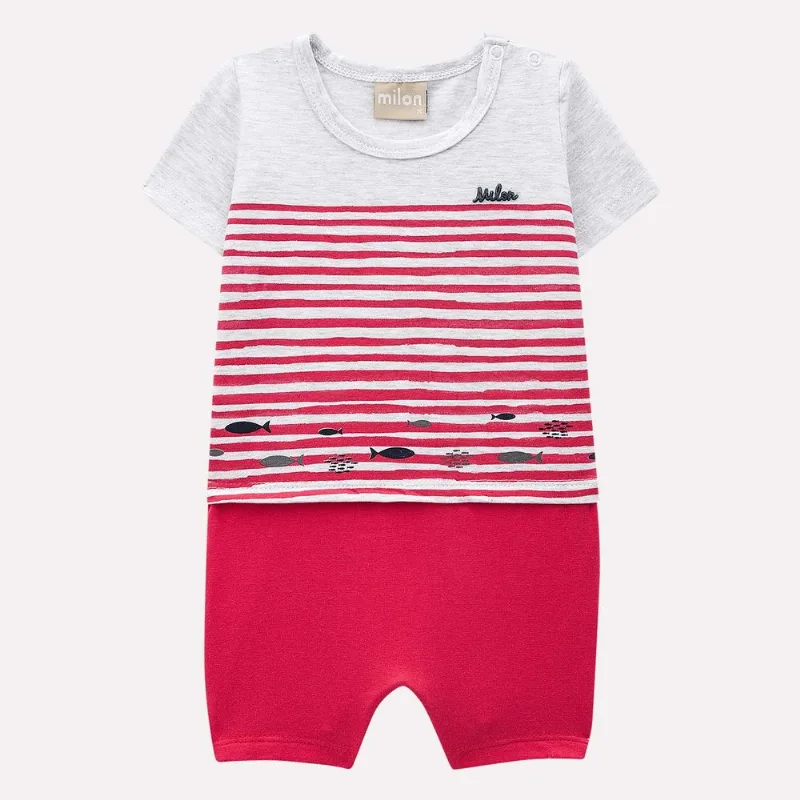 Banho de Sol Bebê Masculino Milon Cotton 11771.0467.G