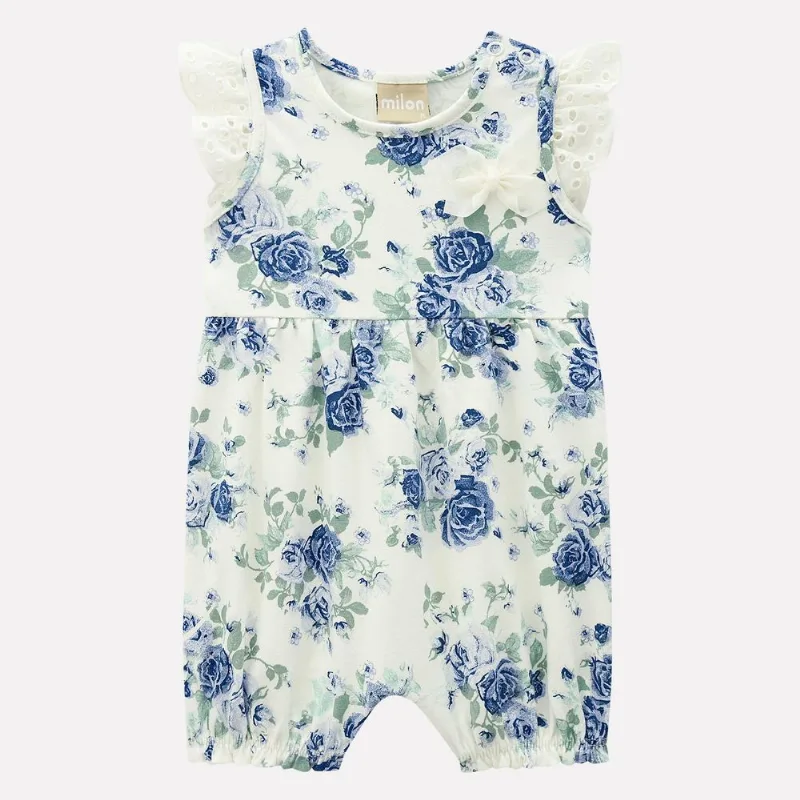 Banho de Sol Bebê Feminina Milon Cotton 11657.0452.G