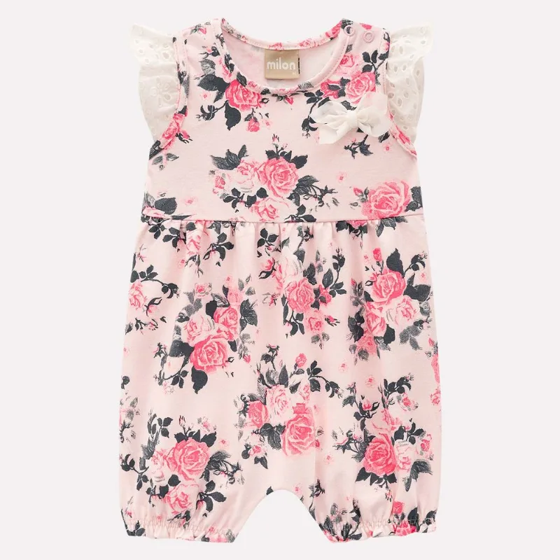 Banho de Sol Bebê Feminina Milon Cotton 11657.40084.P