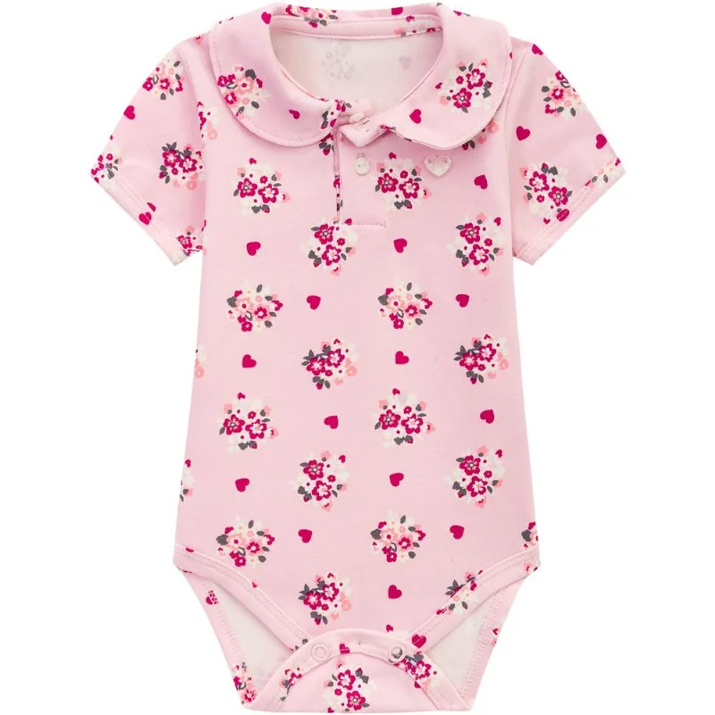 Body Bebê Feminino Milon Cotton M6991.0452.G