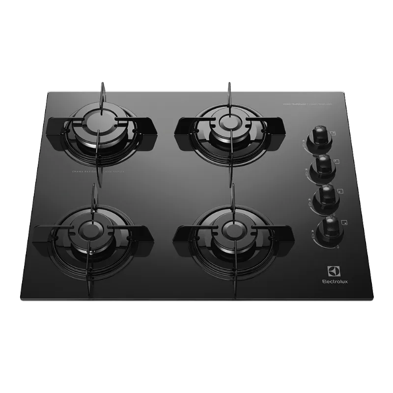 Cooktop a Gás 4 Bocas Electrolux (KE4GP) Bivolt - Electrolux