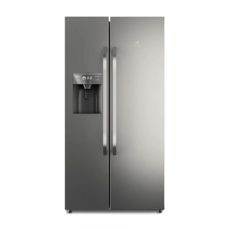 Geladeira/Refrigerador Electrolux Side By Side Efficient com Inverter 520L (IS9S) 220V