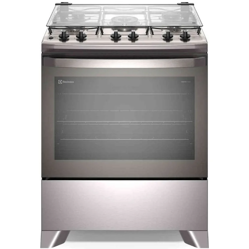 Fogão 5 Bocas Electrolux Efficient Mesa Inox Bivolt FE5IC