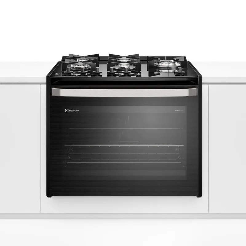 Fogão de Embutir 5 bocas Electrolux Preto Experience Mesa Vidro e Tripla Chama (FE5EP) 220V - Electrolux