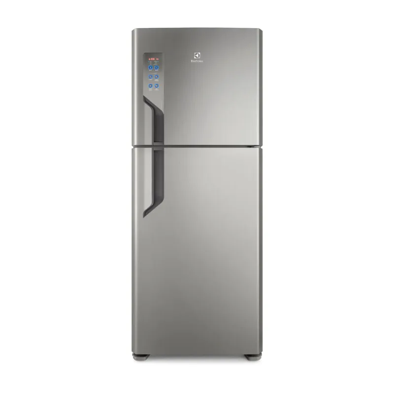 Geladeira Electrolux Frost Free Inverter 431L Efficient Duplex Cor Inox Look (IT55S) 220V