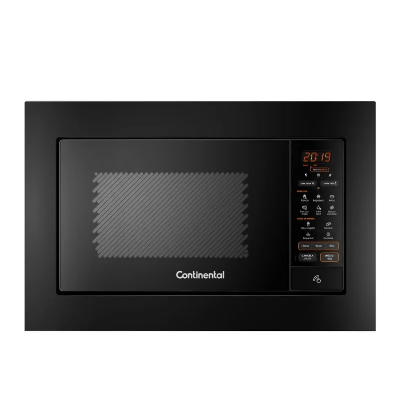 Micro-ondas de Embutir Continental 27L Preto com Função Tira Odor (MC2EP) 220V - Electrolux