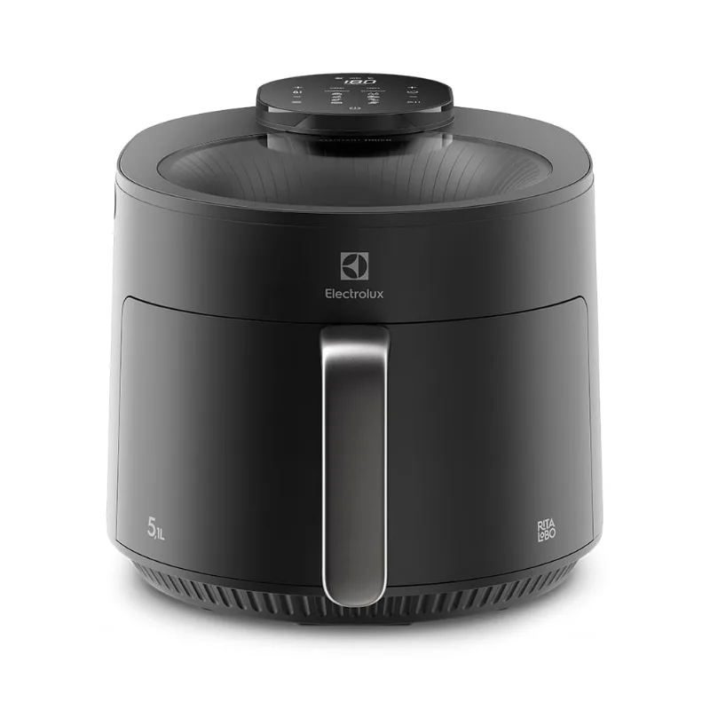 Air Fryer Electrolux por Rita Lobo 5,1L Cinza Expert c/Visor 1500W (EAF170) 220V