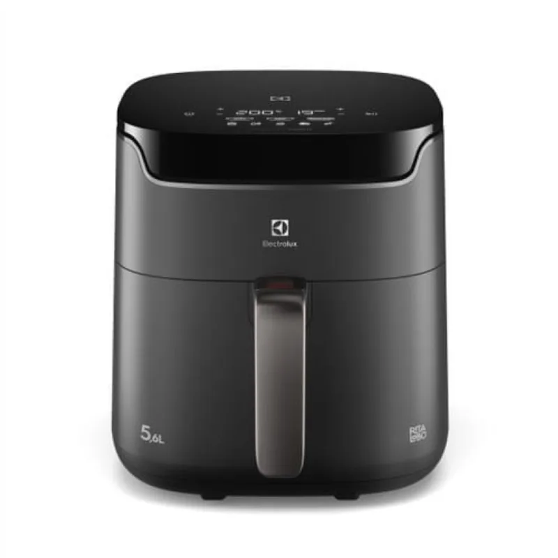 Air Fryer Electrolux por Rita Lobo 5,6L Digital Cinza Experience Economia de Energia 1400W (EAF45) 220V