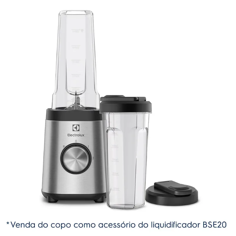 Garrafa de Plástico Electrolux Coqueteleira Shaker 600ml Sport Blender Não se aplica