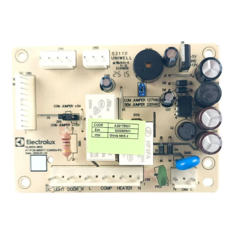 Placa Potência Electrolux A29176501 para Geladeira DFX39 DFN39 41053698 Bivolt Original - Electrolux