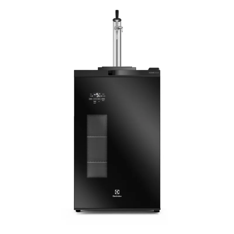 Cervejeira Home Bar Electrolux Frost Free 100L com Torre de Chopp e Barril Mini Keg 5L (EB10K) 127V
