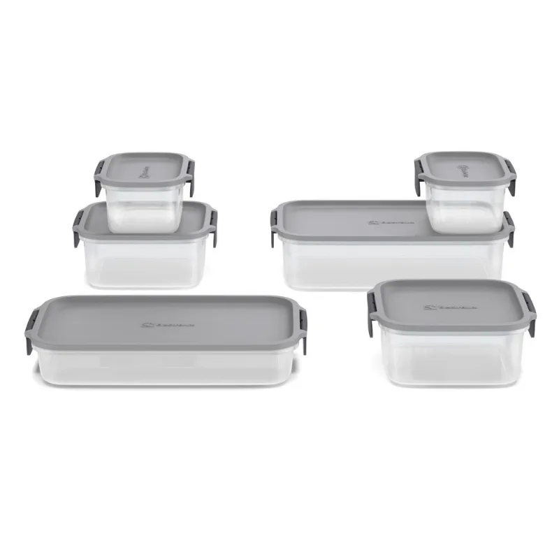 Kit Potes Herméticos Electrolux 6 Peças