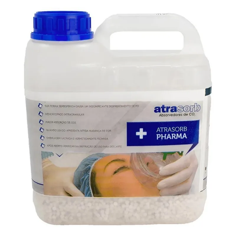 Cal Sodada Absorvedores De Co Atrasorb Pharma Galão 4,3kg