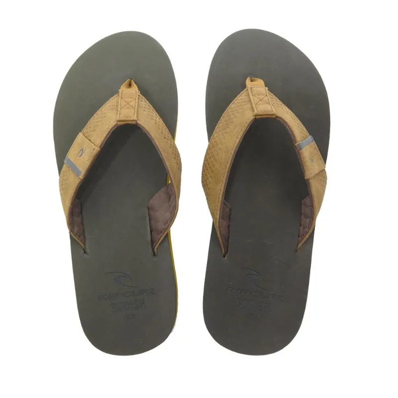 Chinelo Rip Curl P-low 2 Tan Brown