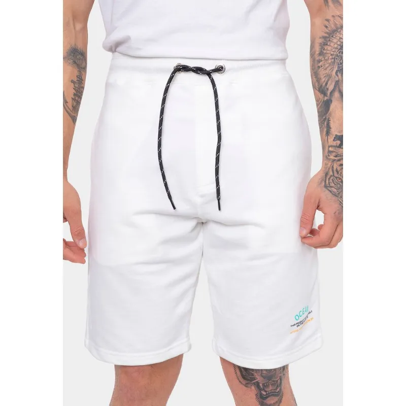 Bermuda Onbongo Moletom World Off White - M