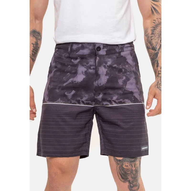 Boardshort Onbongo Híbrido Preto - 46