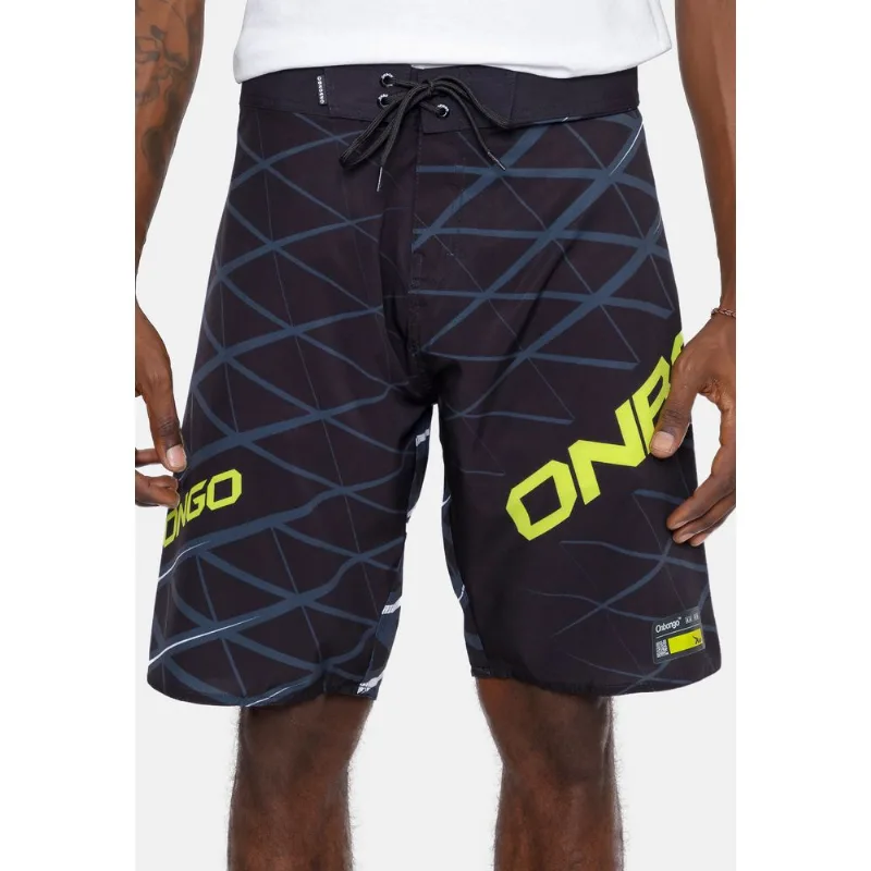 Boardshort Onbongo Cel Preto - 42